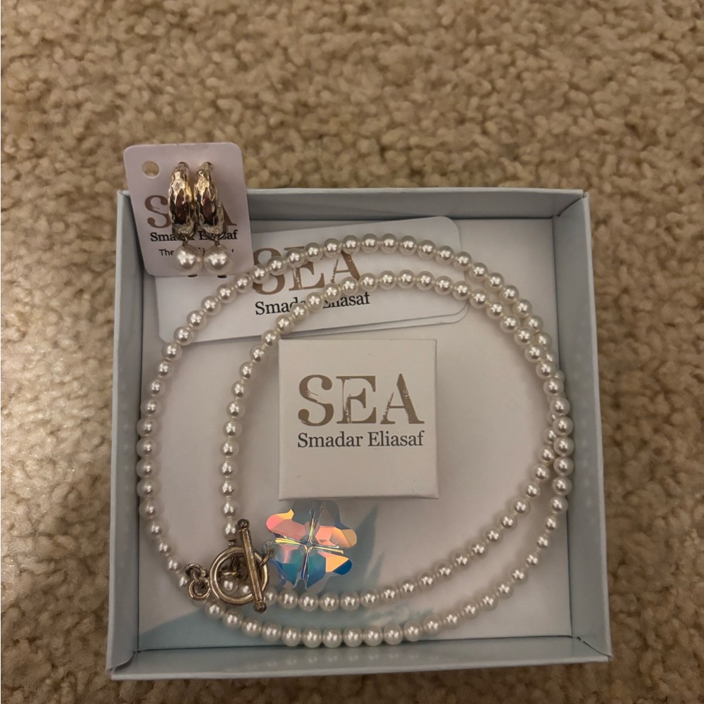 Pearl Jewelry Set